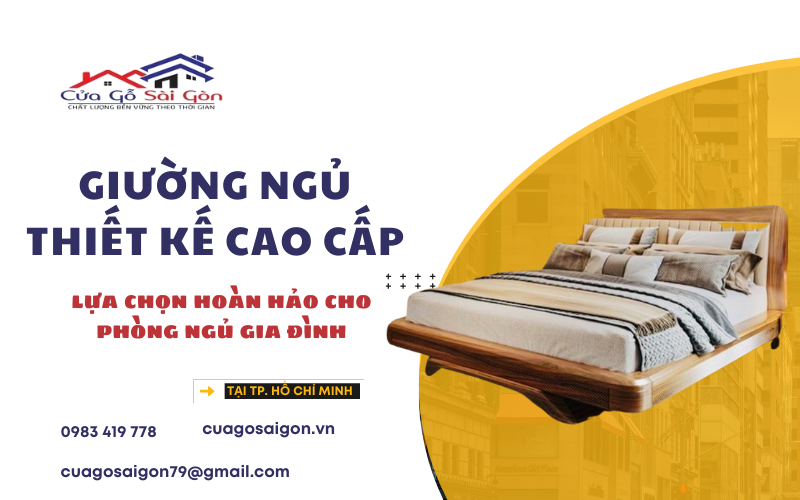 Giường ngủ thiết kế cao cấp